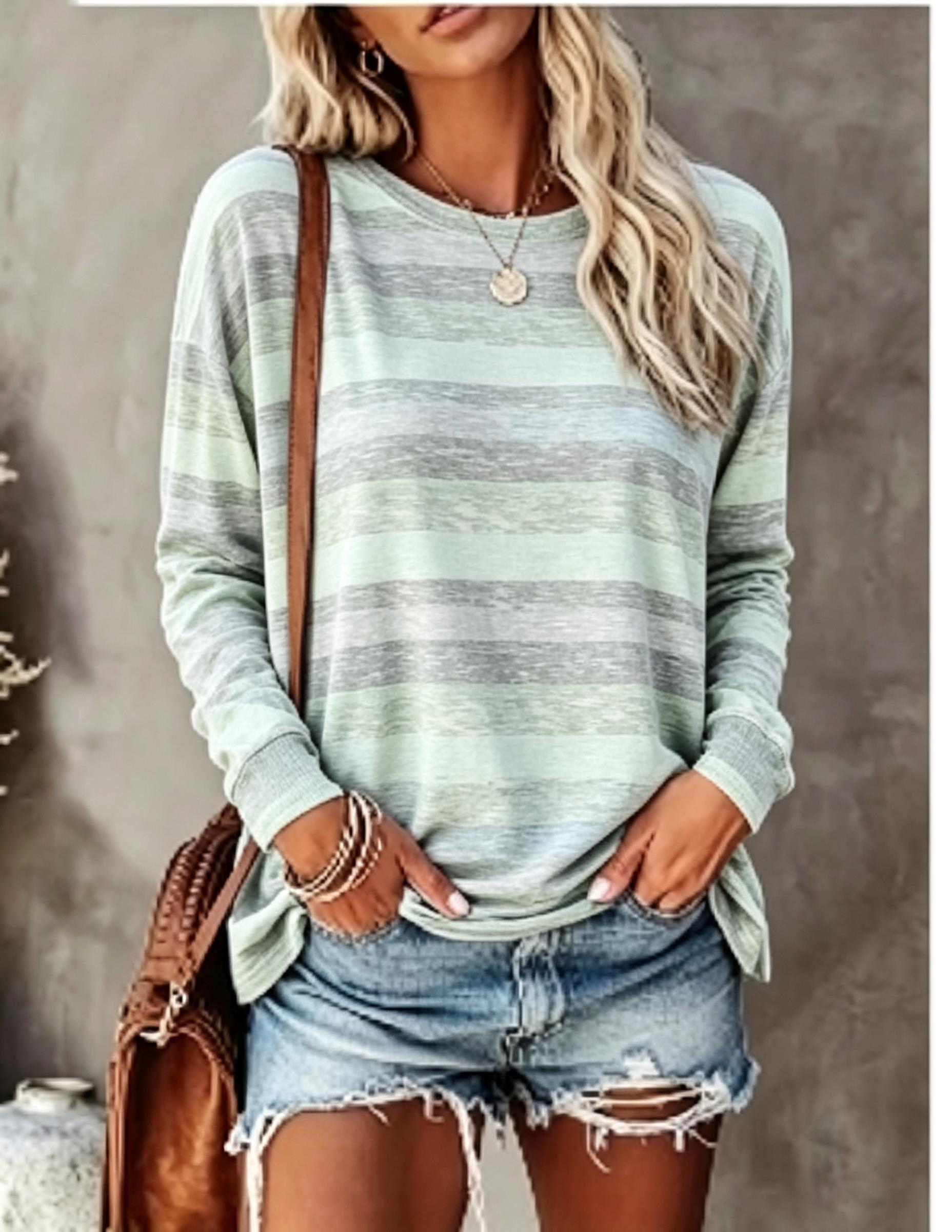 Camiseta de manga comprida par - Embellish Knit avaliação e preço