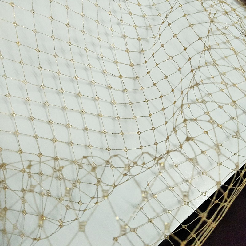 Véu de Máscara em Tecido de Re - Crystal Mesh Fabric avaliação e preço