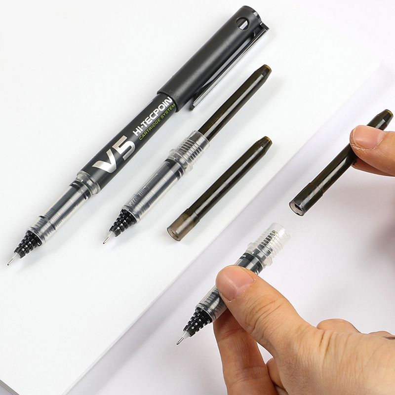 1 peça caneta gel piloto recar - Pilot Pen V5 avaliação e preço